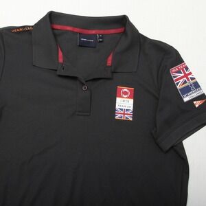 INEOS Team UK Shirt Womens XL Black Sailing Henri-Lloyd America's Cup 36th